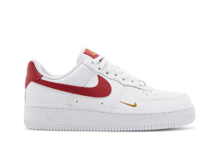 Nike Wmns Air Force 1 Essential Low 'White Gym Red' — White/Gym Red/Gym Red/White (2)