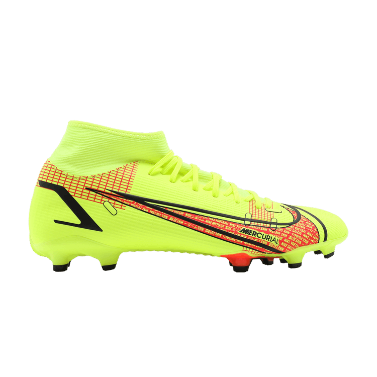 Nike Mercurial Superfly 8 Academy MG 'Motivation Pack' — Volt/Bright Crimson/Black