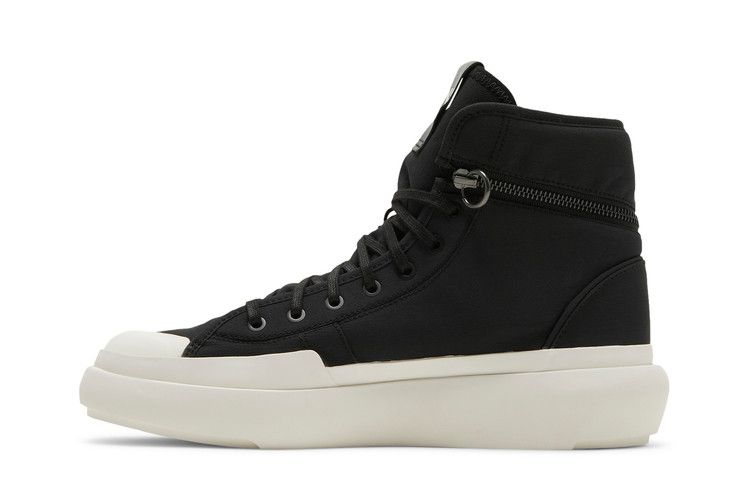 adidas Y-3 Ajatu Court High 'Black White' — Black/Black/Core White