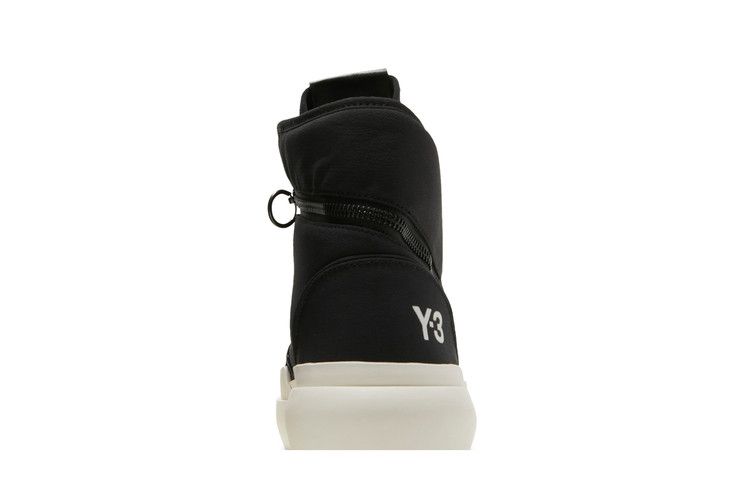 adidas Y-3 Ajatu Court High 'Black White' — Black/Black/Core White