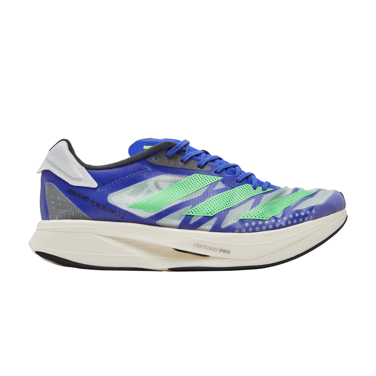 adidas Adizero Adios Pro 2 'Sonic Ink Screaming Green' — Sonic Ink/Screaming Green/Cloud White