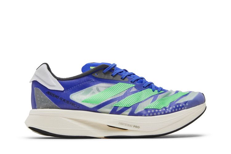 adidas Adizero Adios Pro 2 'Sonic Ink Screaming Green' — Sonic Ink/Screaming Green/Cloud White