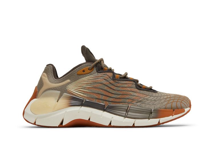 END. x Reebok Zig Kinetica 2 'Jupiter' — Stone/Rich Ochre/Chalk