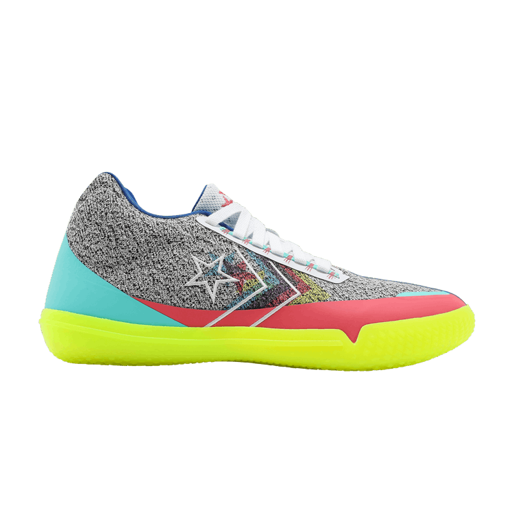 NBA Jam x Converse All Star BB Evo 'Boomshakalaka!' — White/Solar Red/Lemon Venom