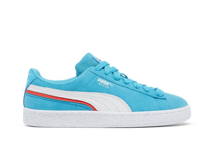 Kool-Aid x Puma Suede Jr 'Blue Atoll' — White/Blue Atoll