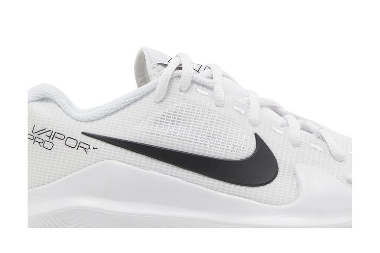 NikeCourt Vapor Pro GS 'White Black' — White/Black