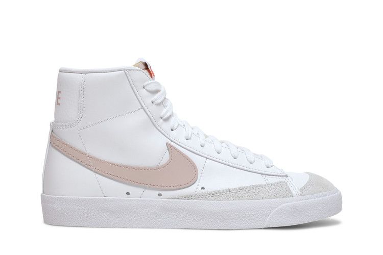 Nike Women's Blazer Mid '77 Vintage 'White Pink Oxford' — White/Black/Summit White/Pink Oxford (2)