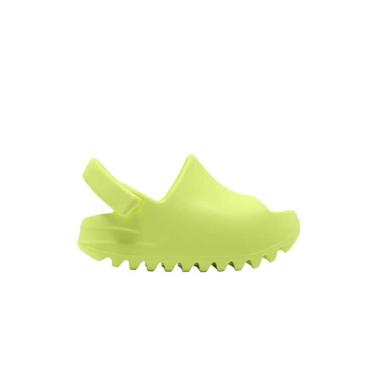 adidas Yeezy Slides Infants 'Glow Green' — Glow Green/Glow Green/Glow Green