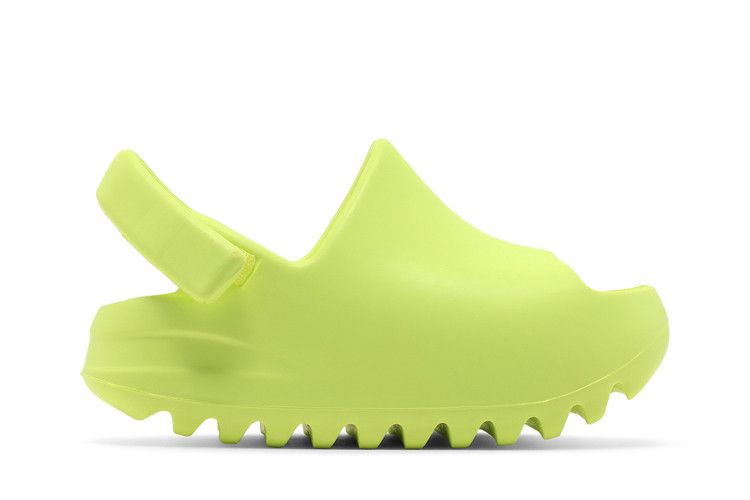 adidas Yeezy Slides Infants 'Glow Green' — Glow Green/Glow Green/Glow Green