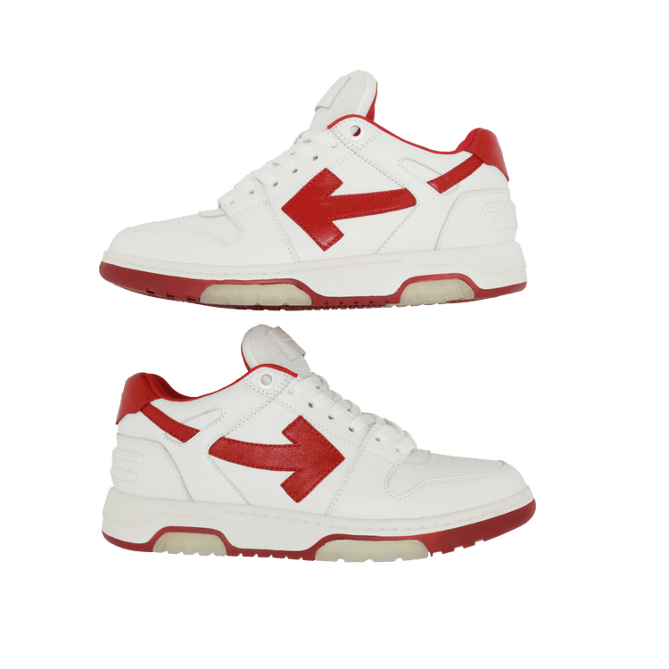 Pre-Owned Off-White Out of Office 'White Red', From the Closet of Ama Lou — White/Red