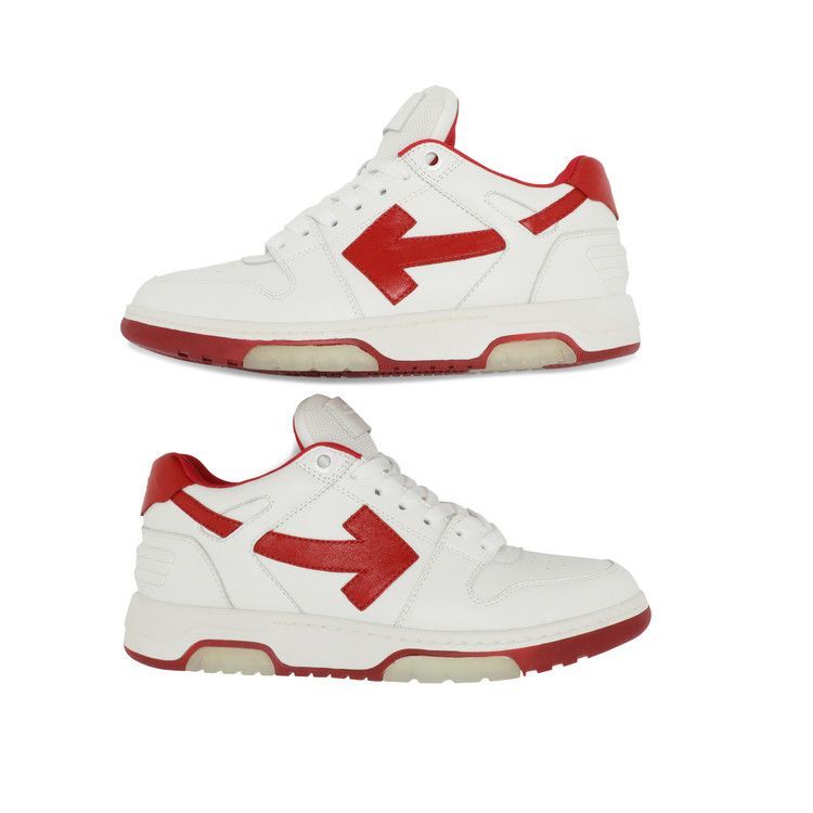 Pre-Owned Off-White Out of Office 'White Red', From the Closet of Ama Lou — White/Red