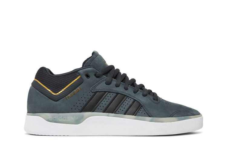Adidas Tyshawn 'Carbon' — Carbon/Core Black/Gold Metallic