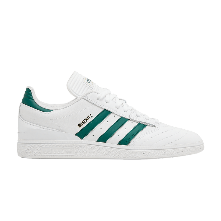 Adidas Busenitz 'White Collegiate Green' — Cloud White/Collegiate Green/Cloud White
