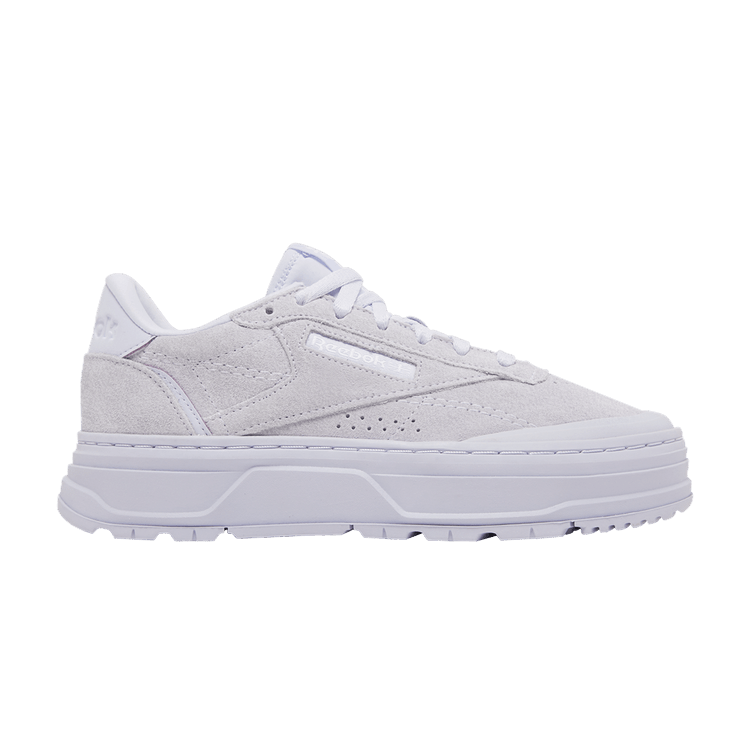 Reebok Wmns Club C Double Geo 'Lucid Lilac' — Lucid Lilac/Lucid Lilac/Lucid Lilac