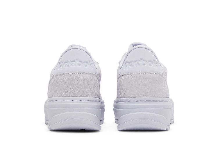 Reebok Wmns Club C Double Geo 'Lucid Lilac' — Lucid Lilac/Lucid Lilac/Lucid Lilac