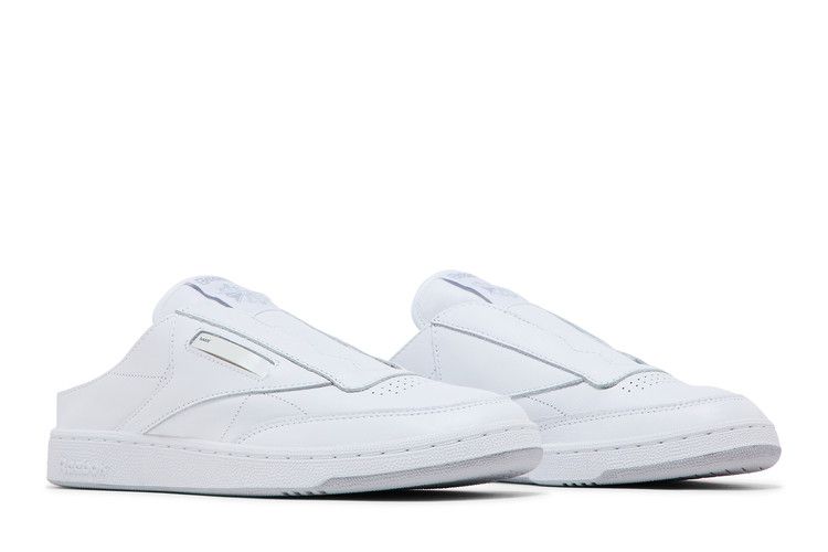 BEAMS x Reebok Club C Laceless Mule 'White Cold Grey' — Footwear White/Footwear White/Cold Grey 2