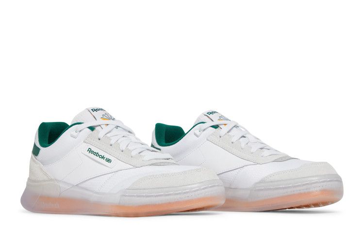 Reebok Club C Legacy 'White Dark Green' — Footwear White/Dark Green/Collegiate Gold