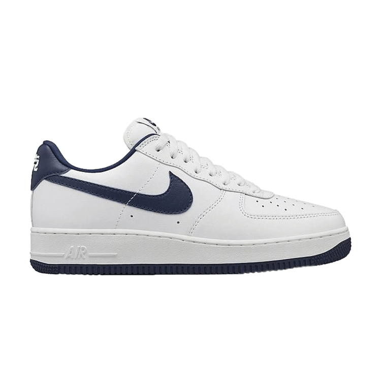 Nike Air Force 1 Low QS 'NAI-KE' — Summit White/Midnight Navy