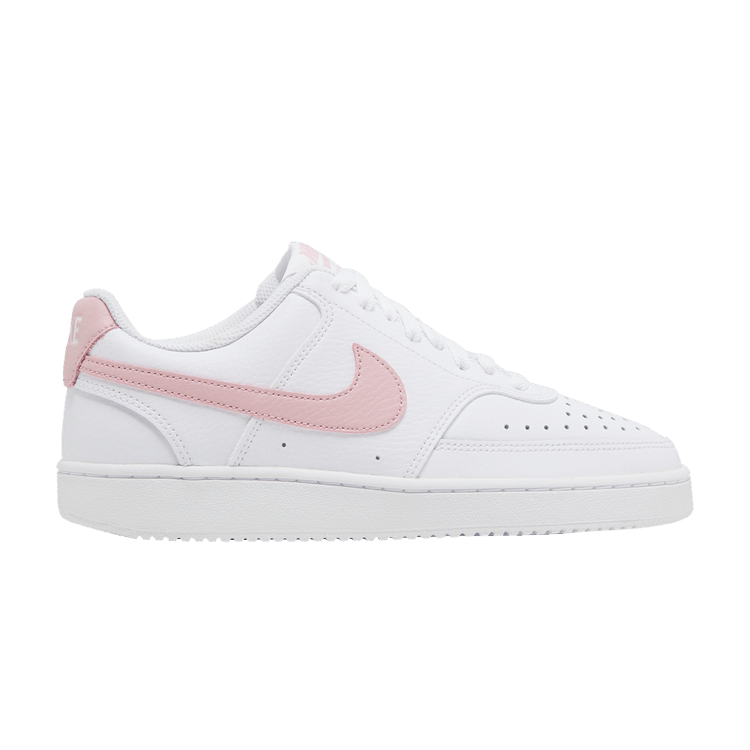 Nike Wmns Court Vision Low 'White Pink Glaze' — White/Pink Glaze