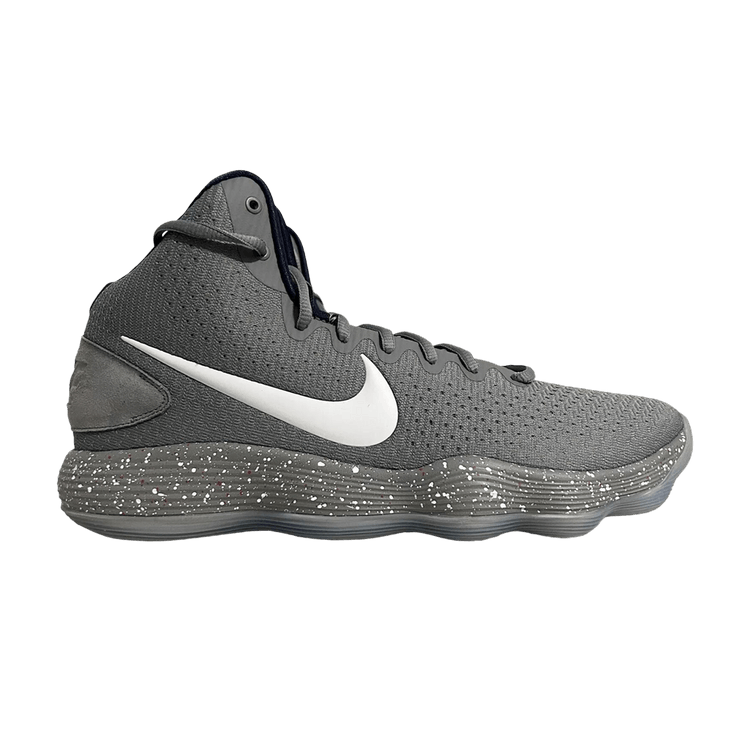 Nike Hyperdunk 2017 'UConn Alternate Away' PE — Cool Grey/White