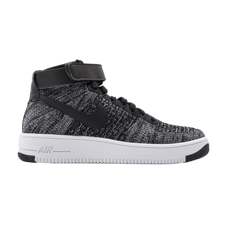 Nike Air Force 1 Ultra Flyknit Mid 'Oreo' — Black/White-Black