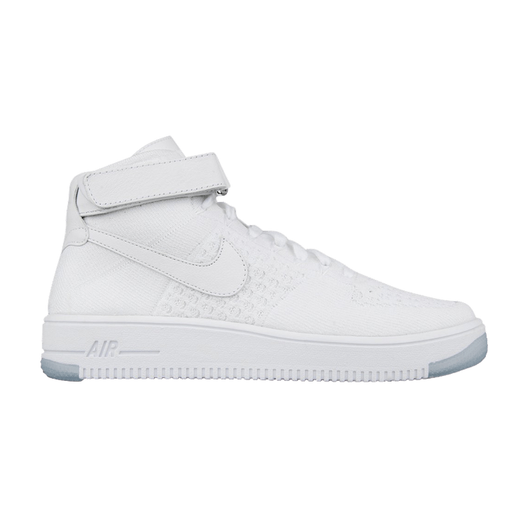 Nike Air Force 1 Ultra Flyknit Mid 'White' — White/White