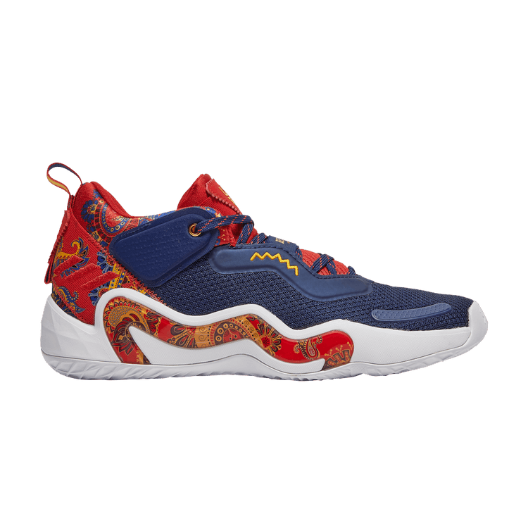 Bel-Air Athletics x adidas D.O.N. Issue #3 'The Blazer' — Dark Blue/Red/Team Collegiate Gold