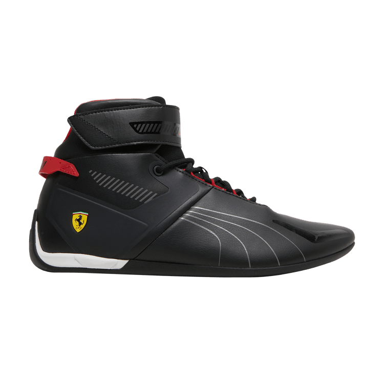 Scuderia Ferrari x Puma A3ROCAT Mid 'Black' — Black/Smoked Pearl/Rosso Corsa