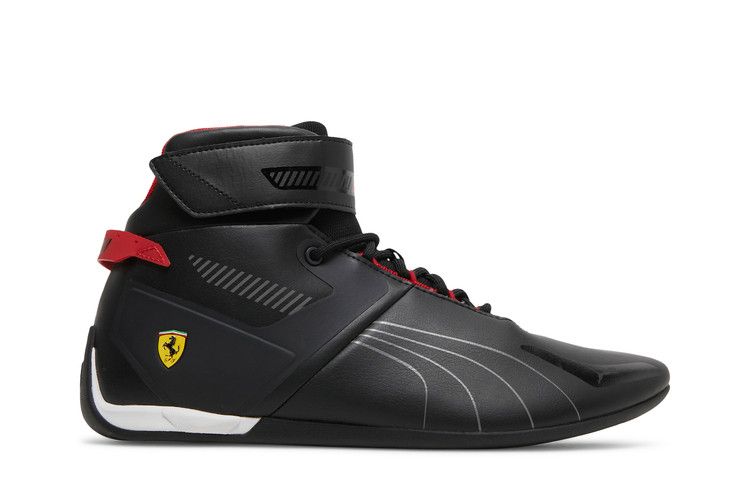 Scuderia Ferrari x Puma A3ROCAT Mid 'Black' — Black/Smoked Pearl/Rosso Corsa