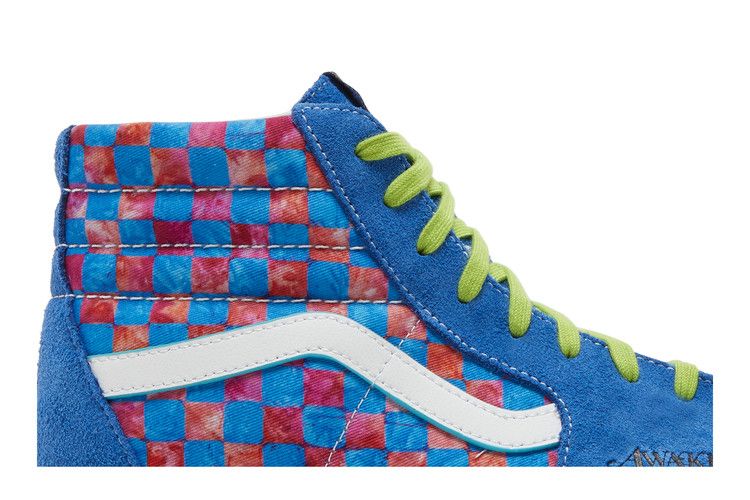 Vans Awake NY x Sk8-Hi 'Pink Checkerboard' — Black/Pink