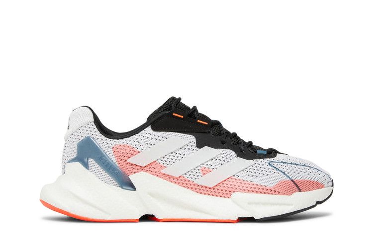 Adidas X9000L4 'White Solar Red' — Cloud White/Core Black/Solar Red