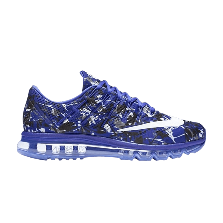 Nike Air Max 2016 Print 'Concord Black' — Concord/Black-Wolf Grey-Pure Platinum