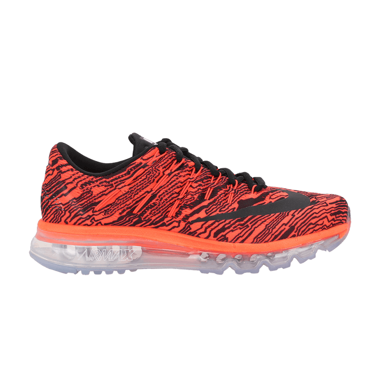 Nike Air Max 2016 Print 'Total Crimson' — Total Crimson/Black-Black