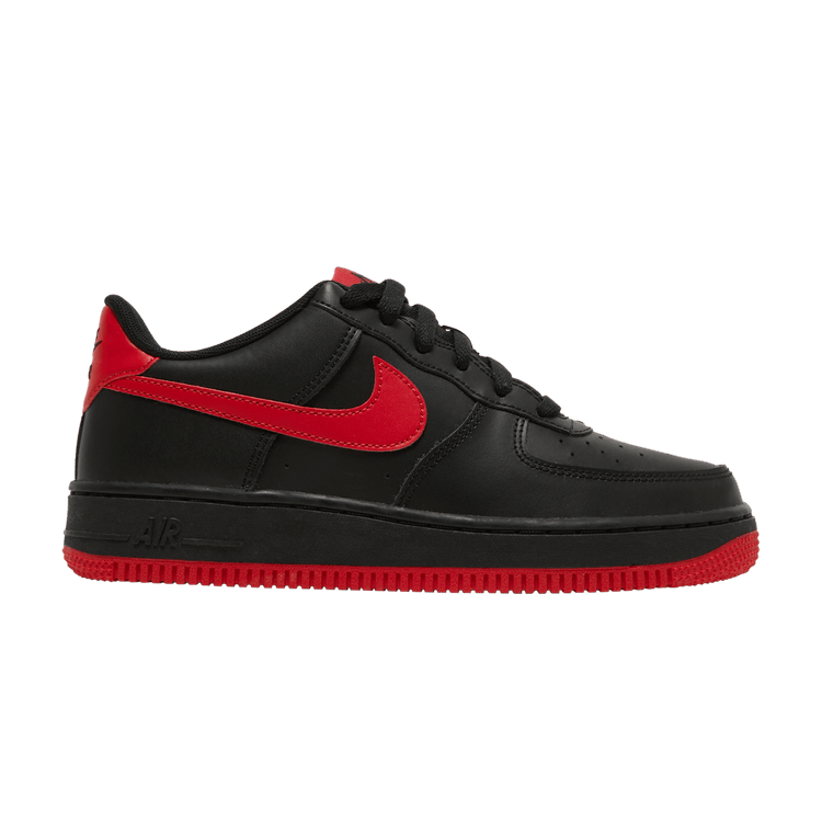Nike Air Force 1 GS 'Bred' — Black/Univeristy Red/Black