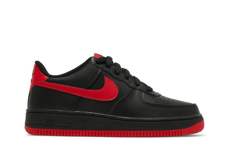 Nike Air Force 1 GS 'Bred' — Black/Univeristy Red/Black (2)