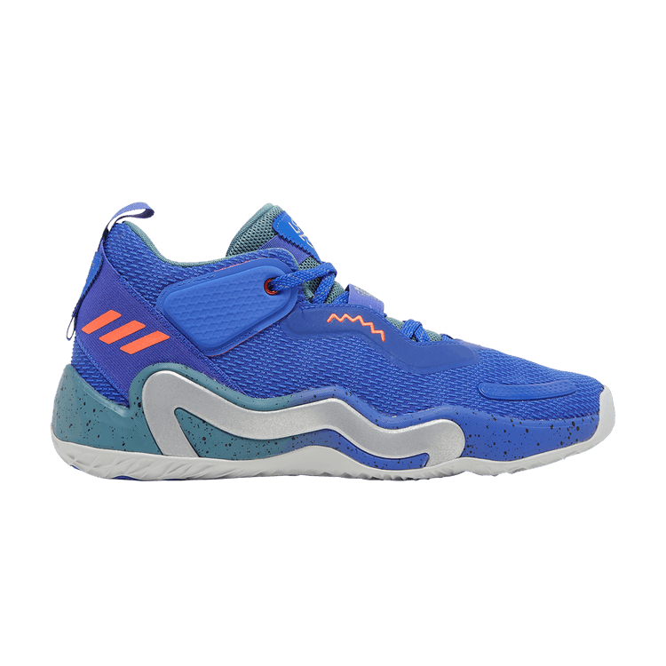 Adidas D.O.N. Issue #3 'Say Cheese' — Sonic Ink/Solar Red/Hazy Emerald