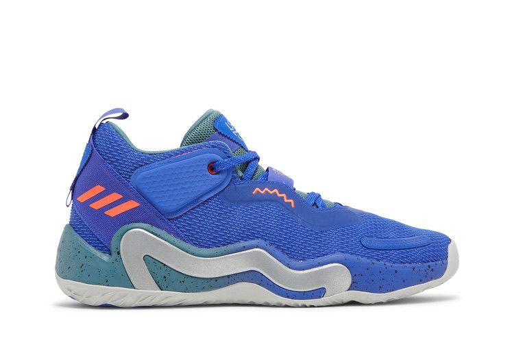 Adidas D.O.N. Issue #3 'Say Cheese' — Sonic Ink/Solar Red/Hazy Emerald