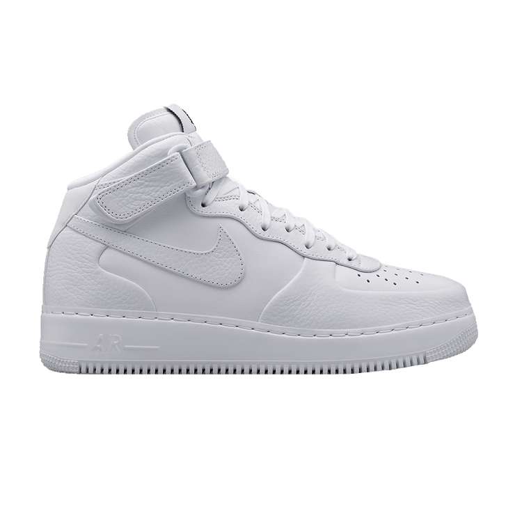 NikeLab Air Force 1 Mid — White/White-White