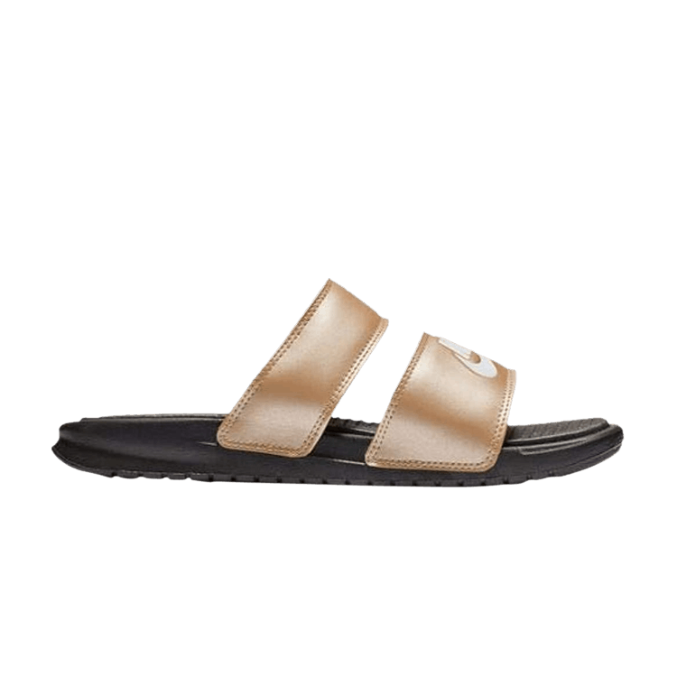 Nike Wmns Benassi Duo Ultra Slide 'Metallic Red Bronze' — Metallic Red Bronze/Pure Platinum