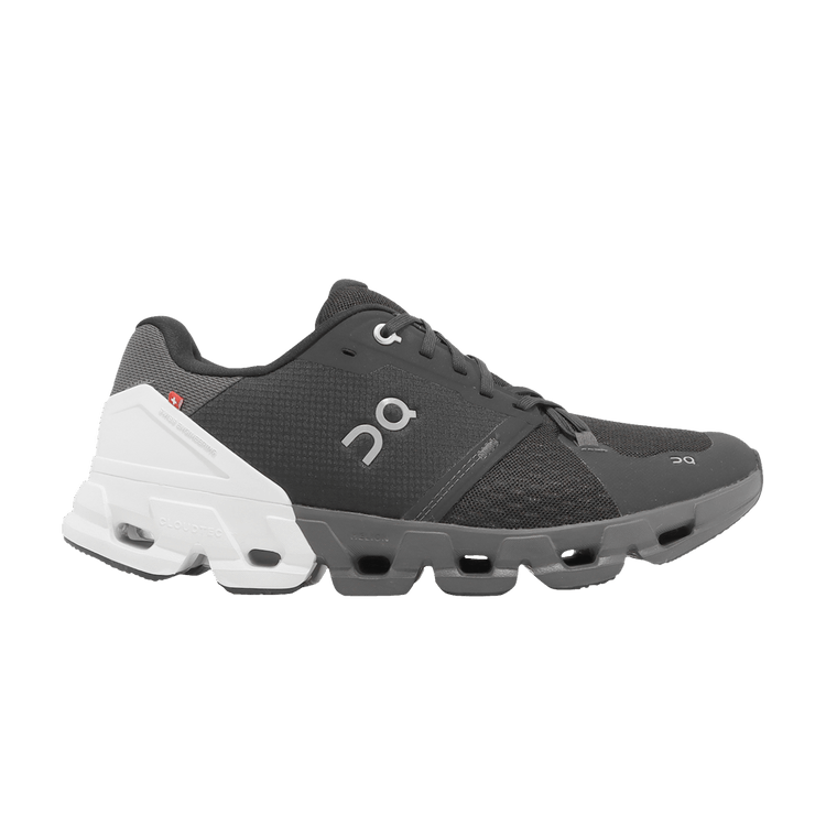 ON Cloudflyer 4 Wide 'Black White' — Black/White