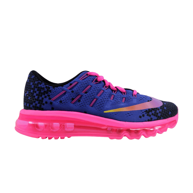 Nike Air Max 2016 Print GS 'Deep Night' — Deep Night/Black-Pink Blast-Volt