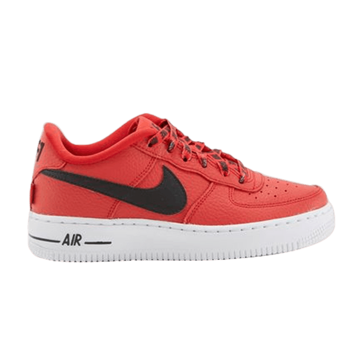 Nike Air Force 1 LV8 GS — University Red/Black-White