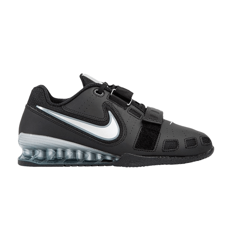 Nike Wmns Romaleos 2 'Black Silver' Sample — Black/Metallic Silver/Metallic Silver