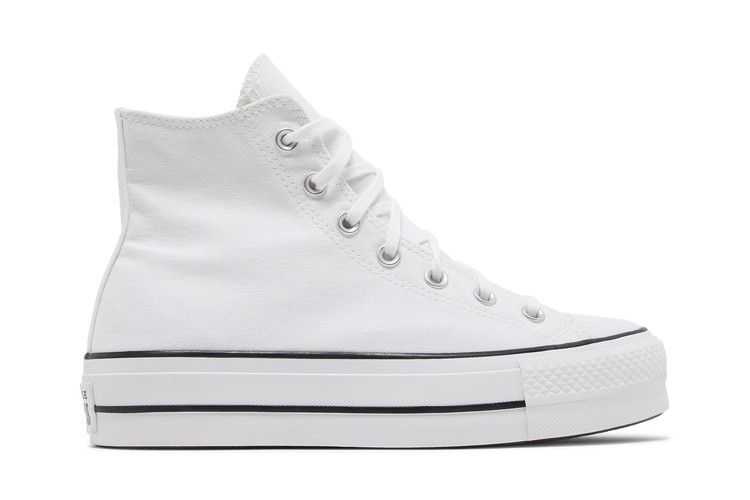 Converse Chuck Taylor All Star Platform High 'White' — White/Black/White