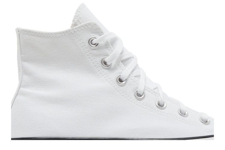Converse Chuck Taylor All Star Platform High 'White' — White/Black/White