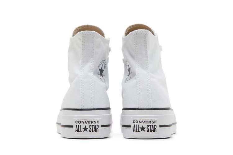 Converse Chuck Taylor All Star Platform High 'White' — White/Black/White