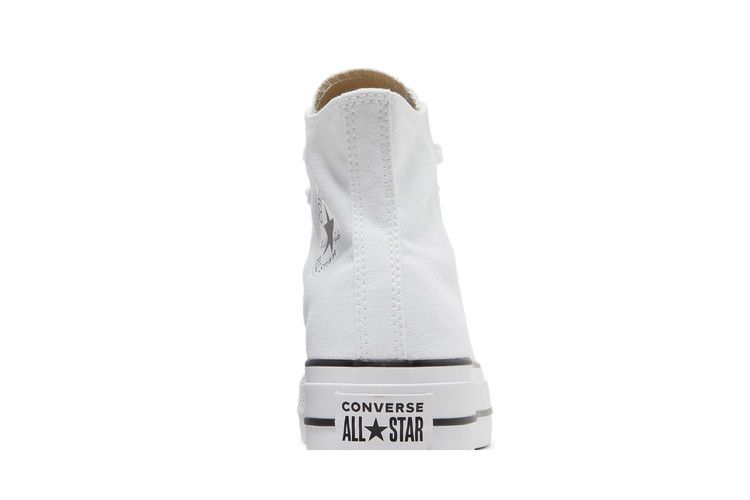 Converse Chuck Taylor All Star Platform High 'White' — White/Black/White