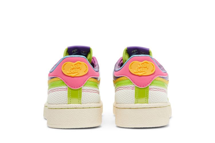 Jelly Belly x Reebok Club C Revenge 'Flavor Mix' — Cream White/Sonic Green/Radiant Aqua
