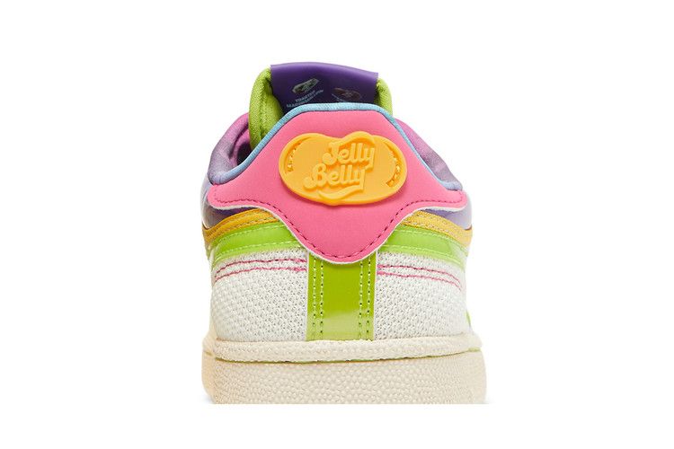 Jelly Belly x Reebok Club C Revenge 'Flavor Mix' — Cream White/Sonic Green/Radiant Aqua
