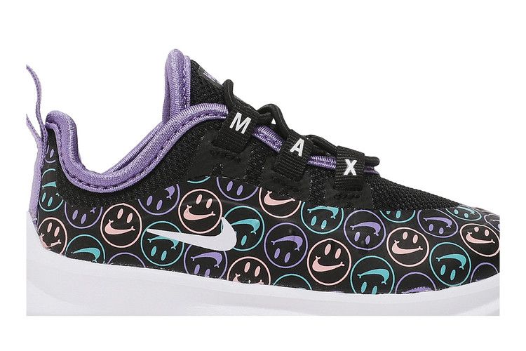 Air Max Axis Print TD 'Have A Nike Day' — Black/White/Space Purple/Hyper Jade